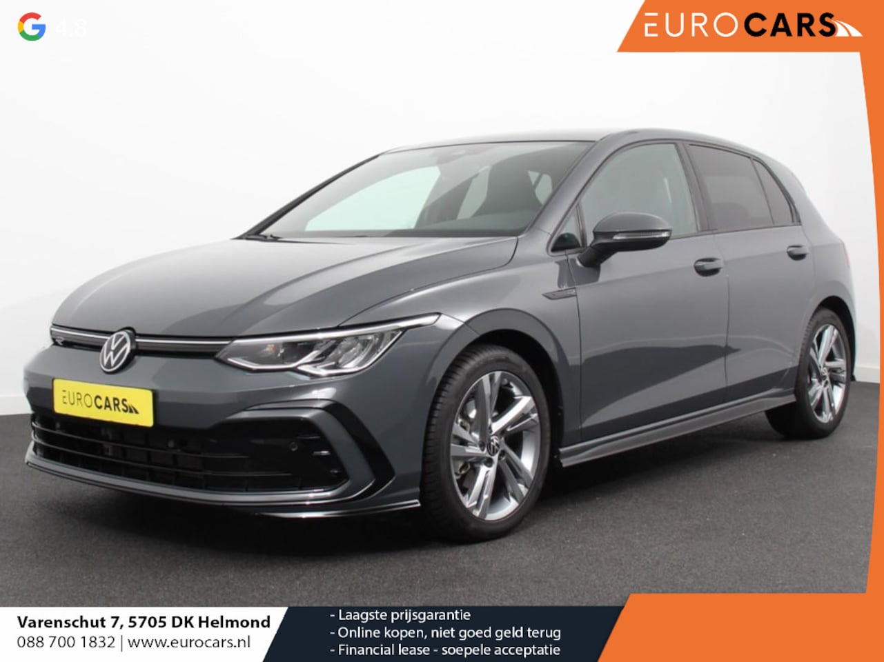 Volkswagen Golf - 1.5 eTSI 150pk DSG R-Line Panorama dak Navigatie Apple Carplay/Android Auto Climate Contro - AutoWereld.nl