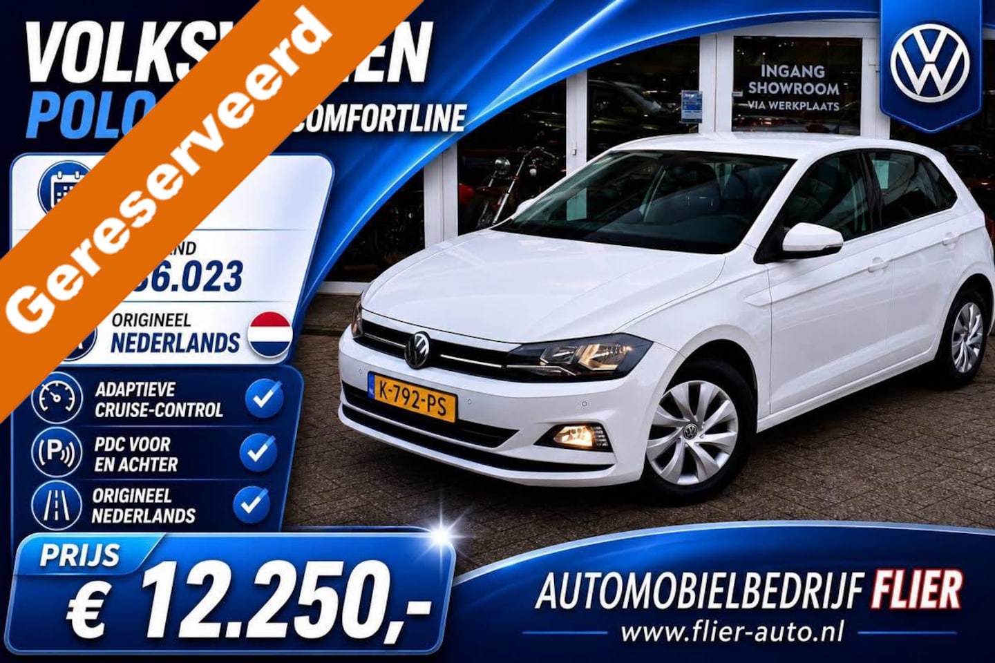 Volkswagen Polo - 1.0 96PK TSI Comfortline ---GERESERVEERD--- - AutoWereld.nl