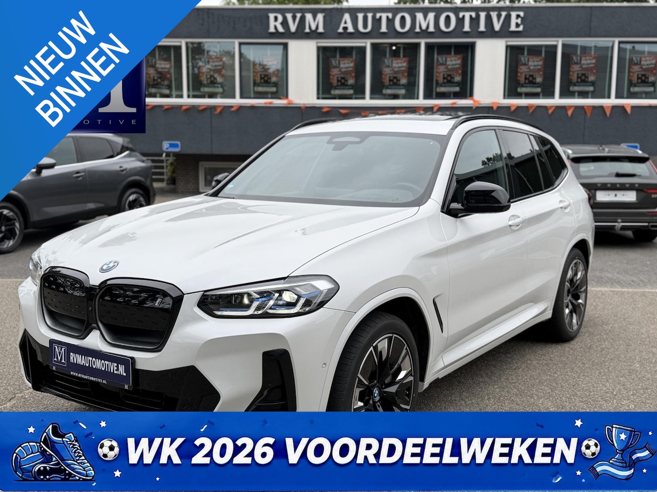 BMW iX3 - M SPORT High Executive 80 kWh VAN €49.900 VOOR €45.899 | UW WK-VOORDEEL €4.001 | SOH 98% | - AutoWereld.nl