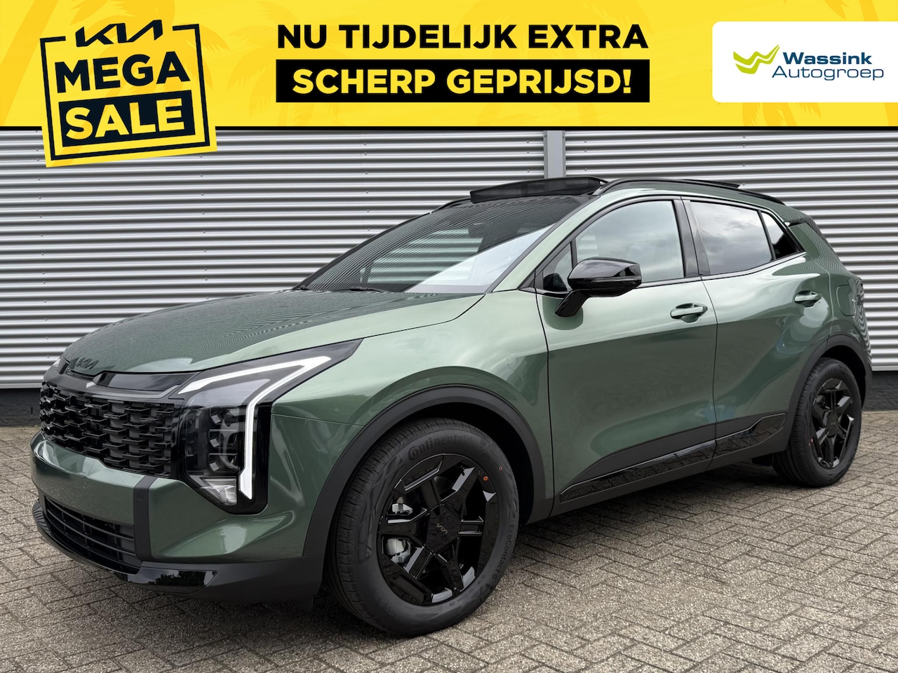 Kia Sportage - 1.6 T-GDi Hybrid Black Edition Advanced | Schuif/Kanteldak | Stoel/Stuurwielverwarming | E - AutoWereld.nl