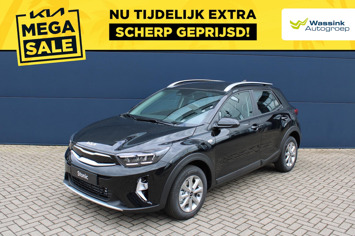 Kia Stonic - 1.0 T-GDi MHEV 100pk DynamicLine | Navigatie | Parkeercamera | Cruise control | Airco | - AutoWereld.nl