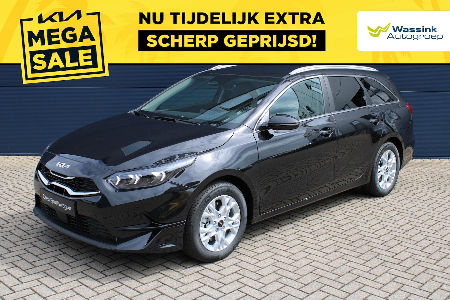 Kia Cee'd Sportswagon - Ceed 1.0 T-GDi 100pk DynamicPlusLine | Navigatie | Parkeercamera | Climate control | - AutoWereld.nl