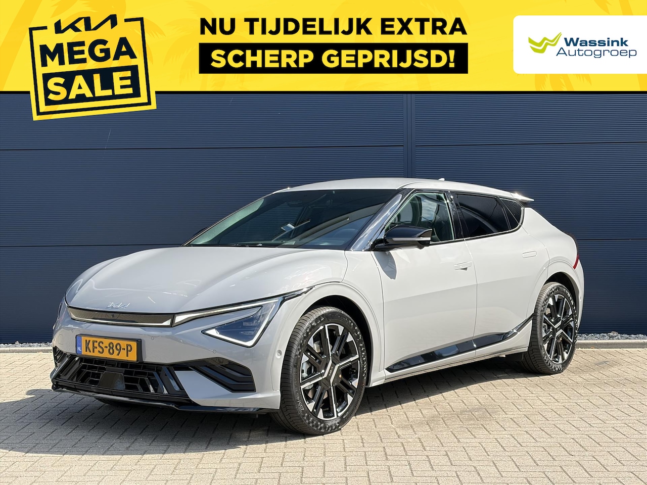 Kia EV6 - 84kWh 229pk RWD GT-Line | 360° Camera | Led-Matrix | Stoelverwarming/Ventilatie | Head-up - AutoWereld.nl