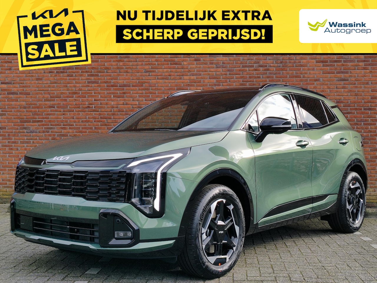 Kia Sportage - 1.6 T-GDi 239pk Hybrid AT6 GT-Line | Schuif/Kanteldak | Stoel/Stuurwielverwarming | Naviga - AutoWereld.nl