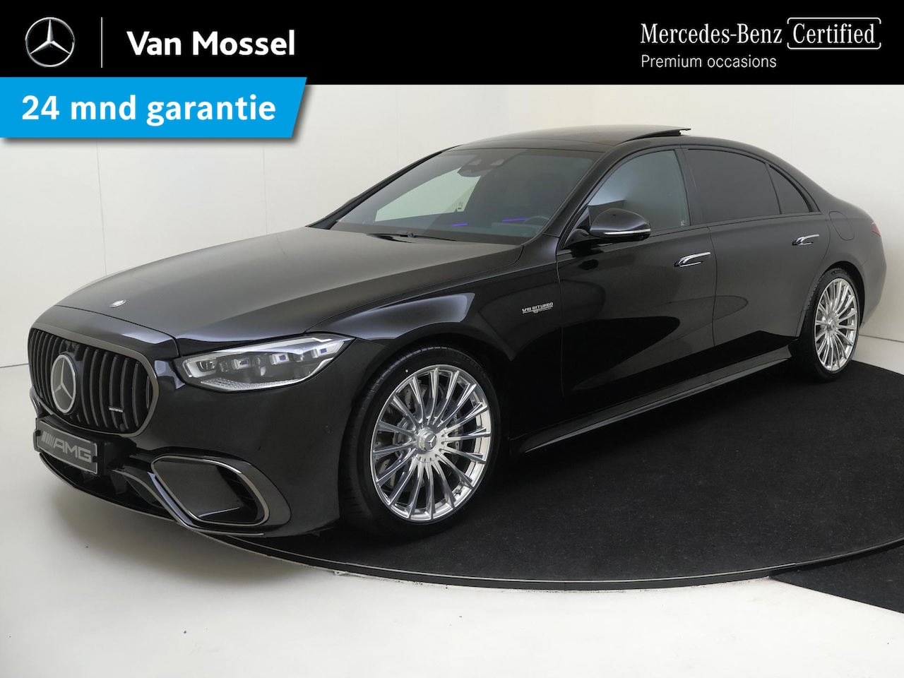 Mercedes-Benz S-klasse - AMG 63 S E Performance /Panoramadak / Burmester 4D/ Rijassistentiepakket /Achterasbesturin - AutoWereld.nl