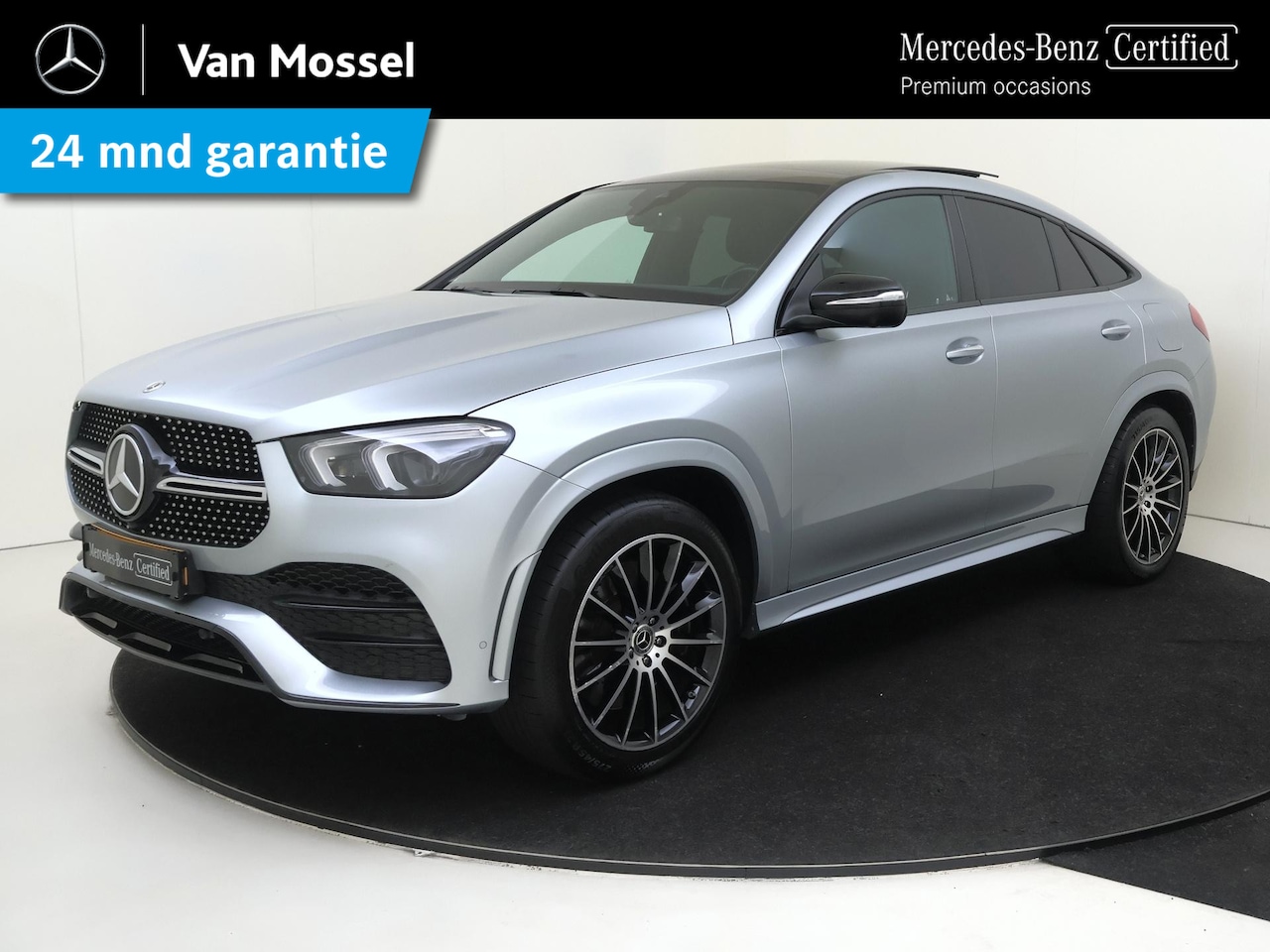 Mercedes-Benz GLE-Klasse Coupé - 350 e 4MATIC Premium / Panoramadak/ Burmester/ 21 inch/ AIRMATIC/ Night/ Leder - AutoWereld.nl