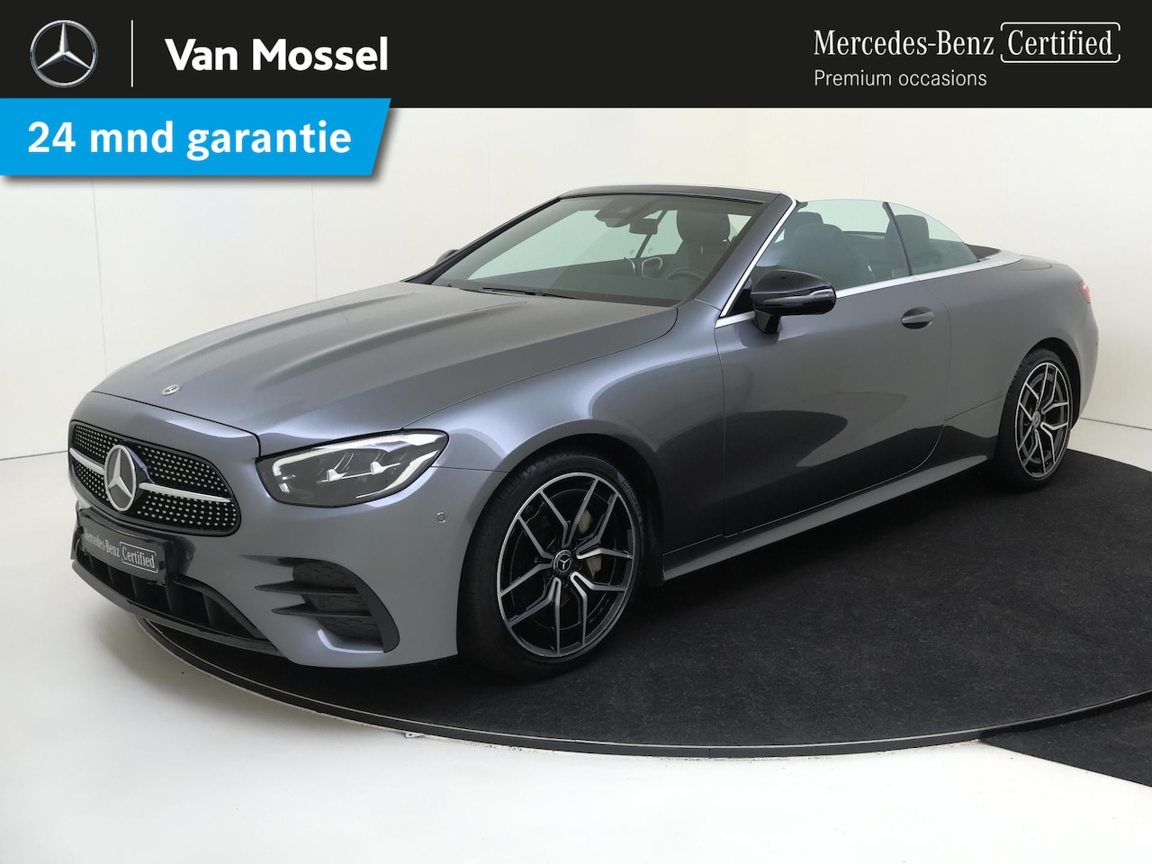 Mercedes-Benz E-klasse Cabrio - 200 AMG Line Parkeercamera / Sfeerverlichting / Airscarf / Stoelverwarming / - AutoWereld.nl