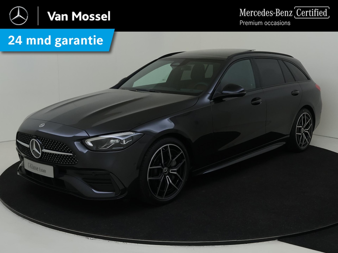 Mercedes-Benz C-klasse Estate - 180 Star Edition / Stoelverwarming / Achteruitrijcamera / Panorama-schuifdak / Night-Pakke - AutoWereld.nl