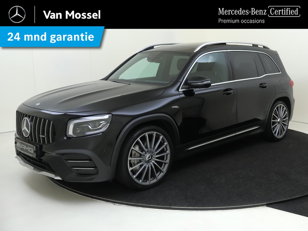 Mercedes-Benz GLB - AMG 35 4MATIC Premium Plus /Panoramadak /Burmester 3D /Distronic /360 Camera - AutoWereld.nl