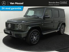 Mercedes-Benz G-klasse - 580 met EQ-Technologie 116 kWh / AMG/ Schuifdak/ Burmester/ 360 camera/ MANUFAKTUR Olijf m