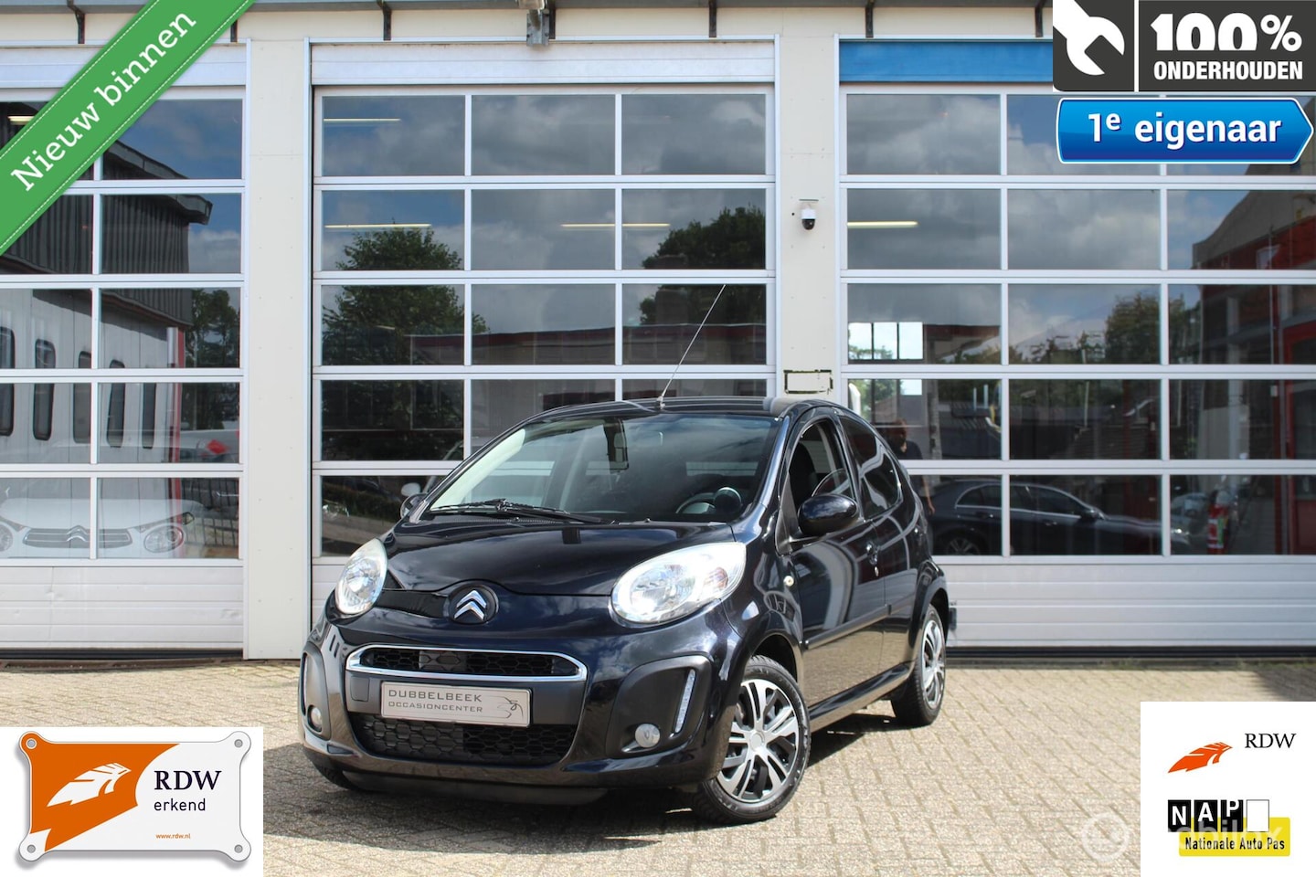 Citroën C1 - 1.0-12V *5-DEURS* *FACELIFT* *EXCLUSIVE-SPORT* *LEDVERLICHTING* *AIRCONDITIONING* *BLUETOO - AutoWereld.nl