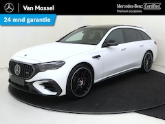 Mercedes-Benz E-klasse Estate - AMG 53 4MATIC+ Night Edition / Opaalwit Magno/ Panoramadak/ SUPERSCREEN/ Dynamic Plus/ Nig
