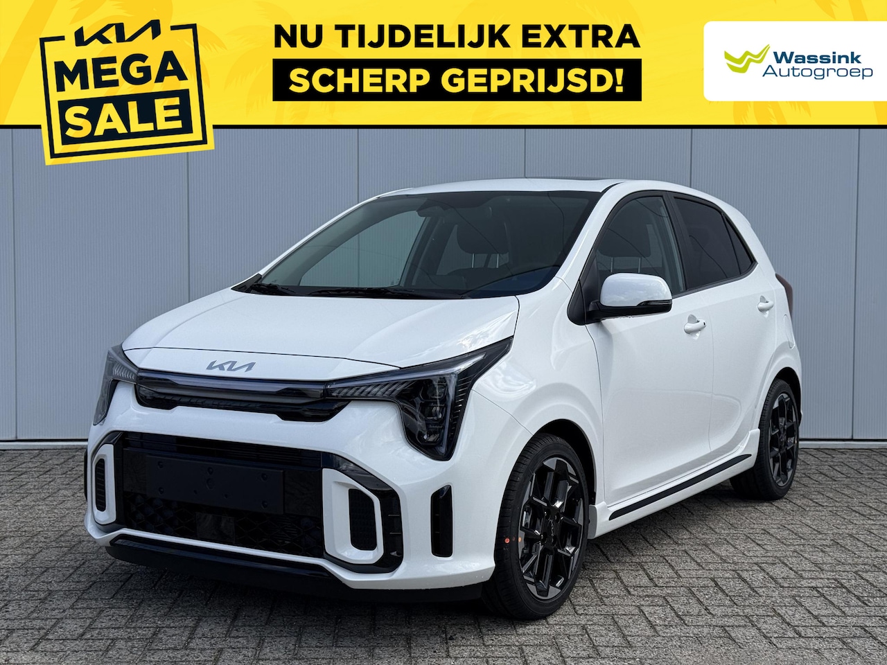 Kia Picanto - 1.0 GDi GT-Line | Camera | Carplay | Lichtmetalen velgen | Schuif-kantel dak | Cruise Cont - AutoWereld.nl