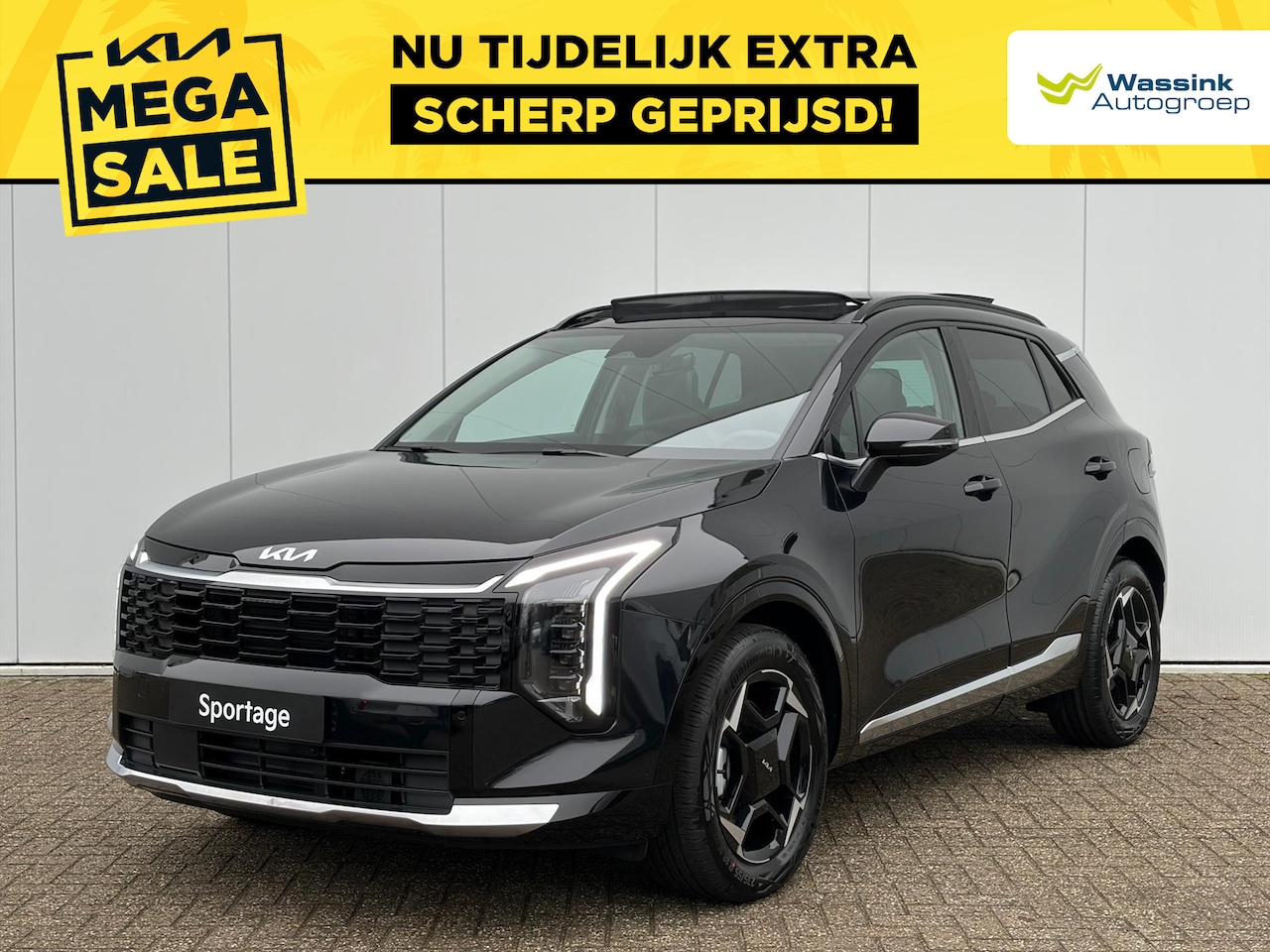 Kia Sportage - 1.6 T-GDi 239pk Hybrid AT6 DynamicPlusLine | Navigatie | Panorama schuif -kantel dak | Ada - AutoWereld.nl