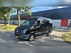 Volkswagen Crafter - 50 2.0 TDI LANG HOOG 168.000 NAP AIRCO ZWART 2012