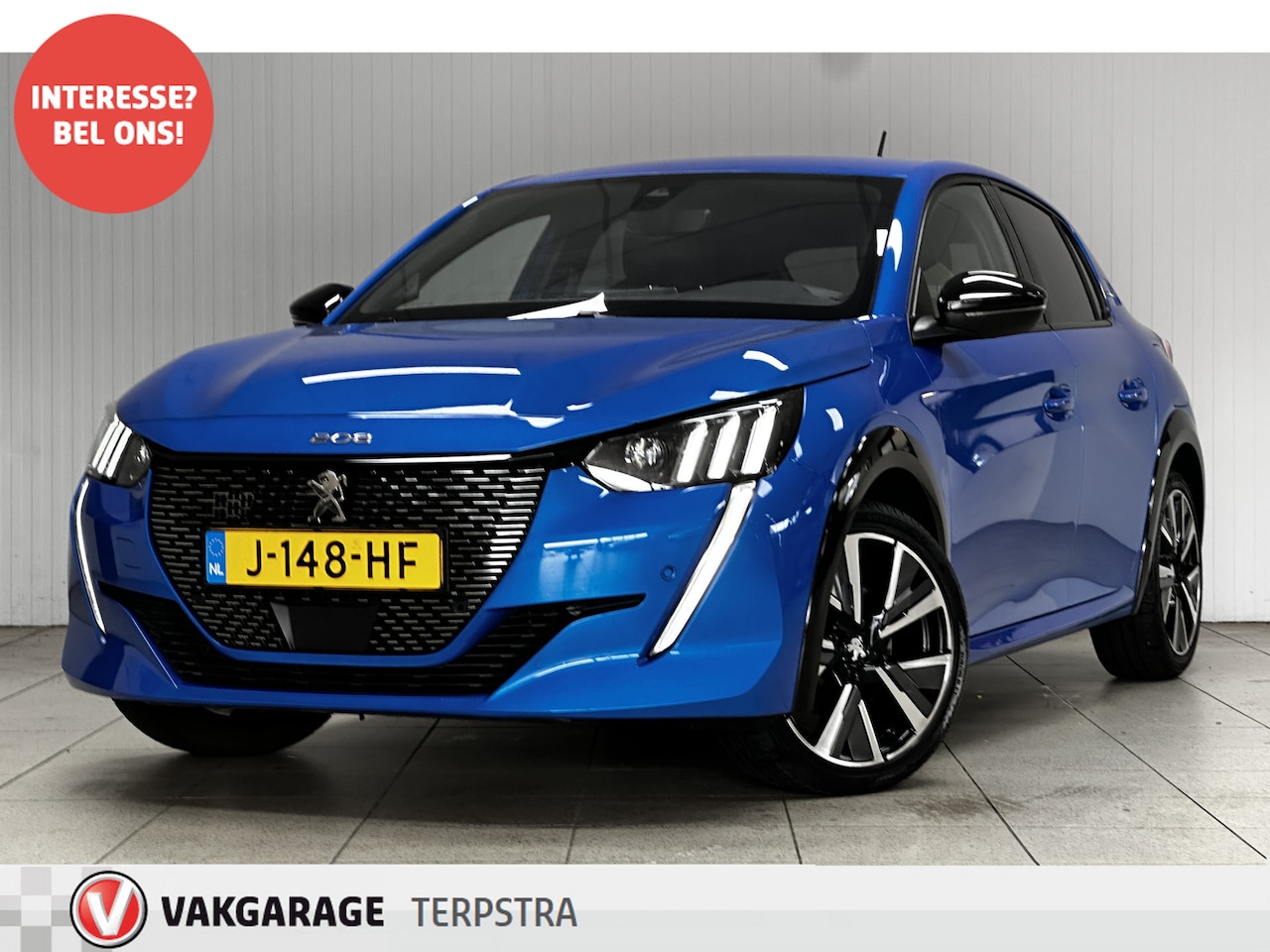 Peugeot 208 - 1.2 PureTech GT-Line/ Automaat/ Virtual Dashb./ 17'' LMV/ LED Koplampen/ Camera/ Zwarte-He - AutoWereld.nl