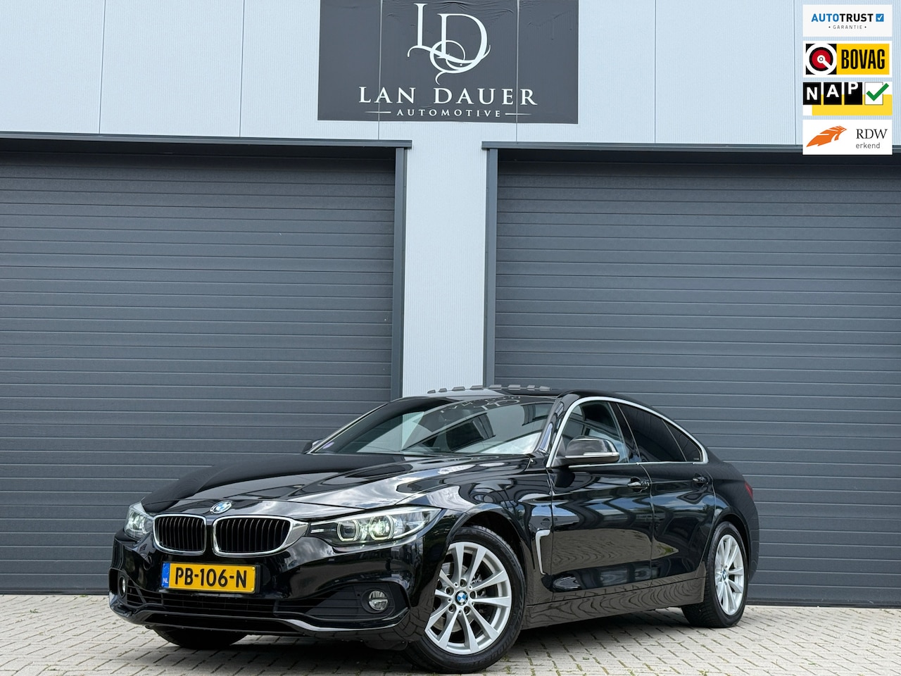 BMW 4-serie Gran Coupé - 418i High CARPLAY / SCHUIFDAK / APK - AutoWereld.nl