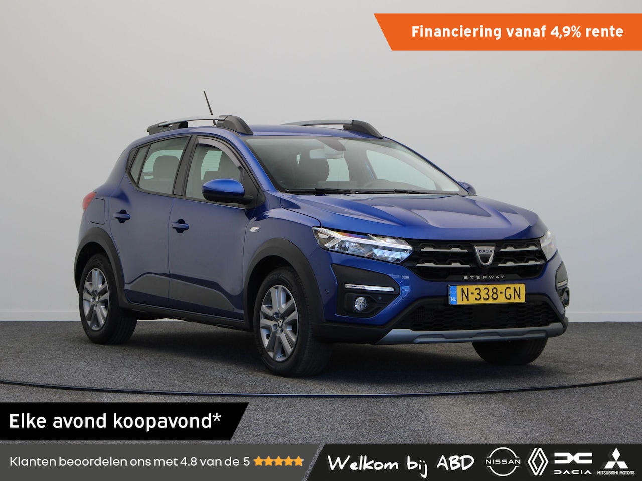 Dacia Sandero Stepway - TCe 100pk Bi-Fuel Comfort | Dealer onderhouden | Eerste eigenaar | Keyless | Dodehoek dete - AutoWereld.nl
