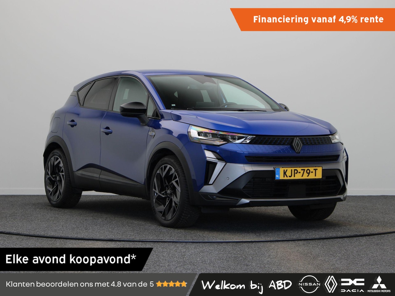 Renault Captur - E-Tech full hybrid 145pk Esprit Alpine | Adaptive cruise control | Climate control | Stuur - AutoWereld.nl