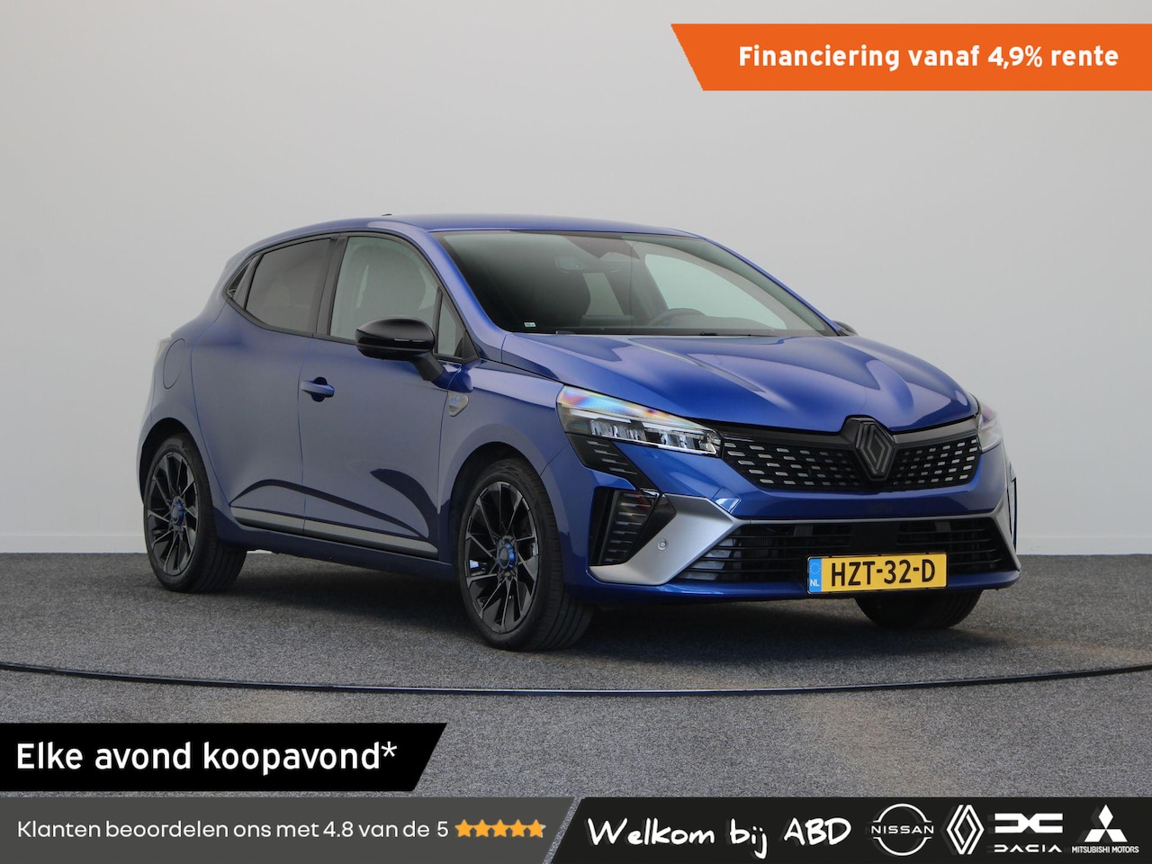 Renault Clio - 1.6 E-Tech Full Hybrid 145 esprit Alpine | Stoelverwarming | Stuurwielverwarming | Achteru - AutoWereld.nl