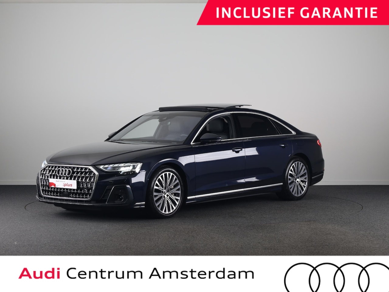 Audi A8 - 60 TFSI e quattro Lang 462pk | Panoramadak | Ventilatie + massage voor en achter | HUD | L - AutoWereld.nl