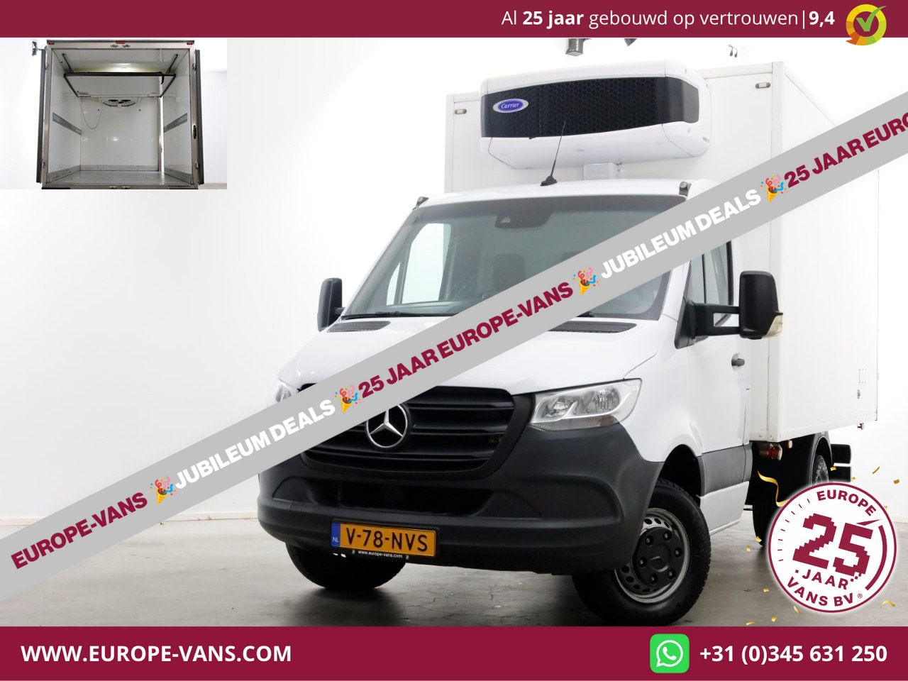 Mercedes-Benz Sprinter - 515 CDI 150pk RWD L2 Koelwagen 12V+230V Xarios 5 01-2023 - AutoWereld.nl