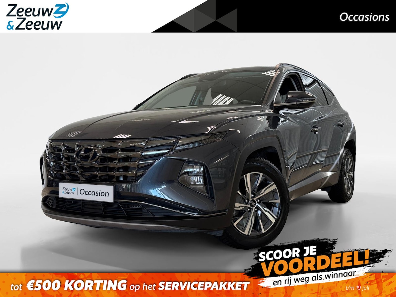 Hyundai Tucson - 1.6 MILD HYBRID | COMFORT | TREKHAAK | 1650KG TREKGEWICHT | DEALERONDERHOUDEN | - AutoWereld.nl