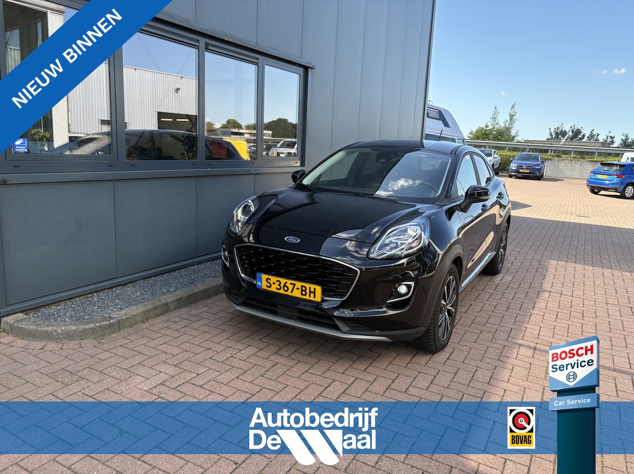 Ford Puma - 1.0 EcoB.125pk Hybrid Automaat Titanium NAVI/CARPLAY/CRUISE/PDC/17INCH/LED - AutoWereld.nl
