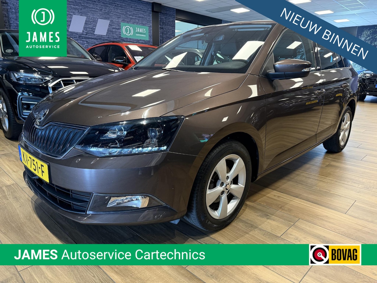 Skoda Fabia Combi - 1.2 TSI JOY |Clima|Stoelverwarming|Bluetooth|PDC| - AutoWereld.nl