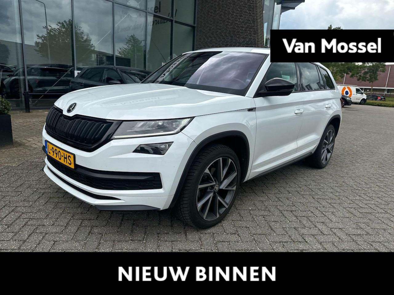 Skoda Kodiaq - 1.5 TSI Sportline Business Nieuw binnen | Trekhaak | Sportline | DSG | - AutoWereld.nl