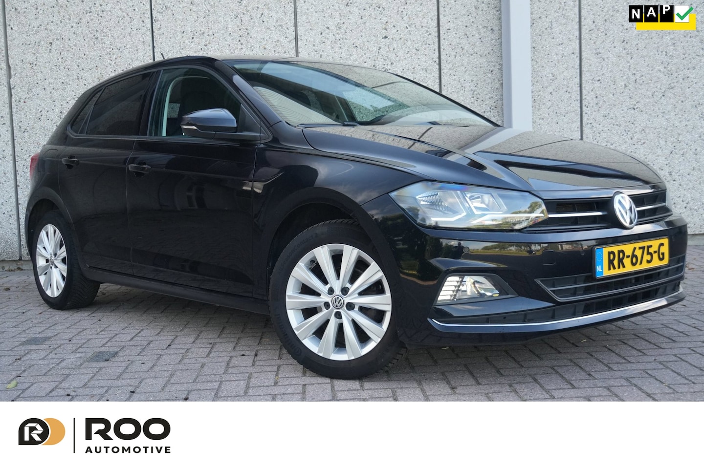 Volkswagen Polo - 1.0 TSI Highline Automaat, Dealer onderhouden! NL auto, grote onderhoudsbeurt gehad - AutoWereld.nl