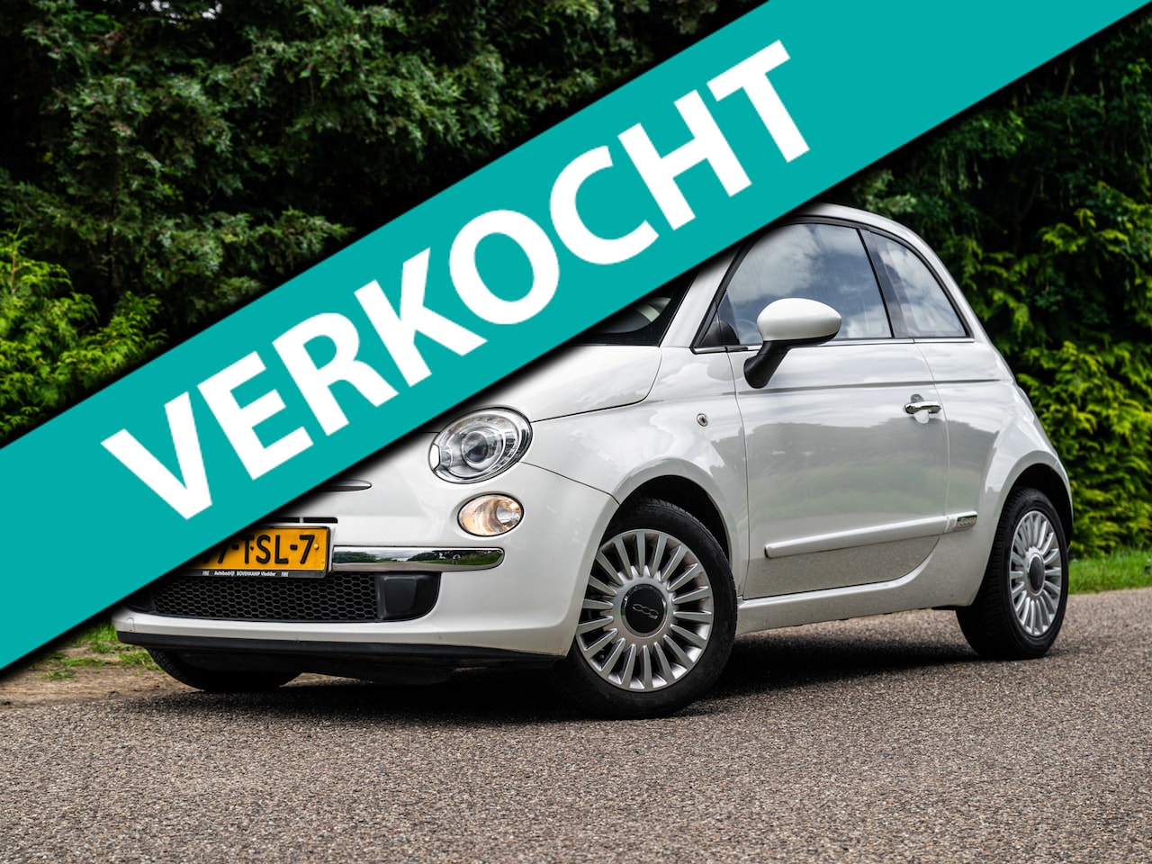 Fiat 500 - 1.2 Lounge Automaat Panoramadak - AutoWereld.nl