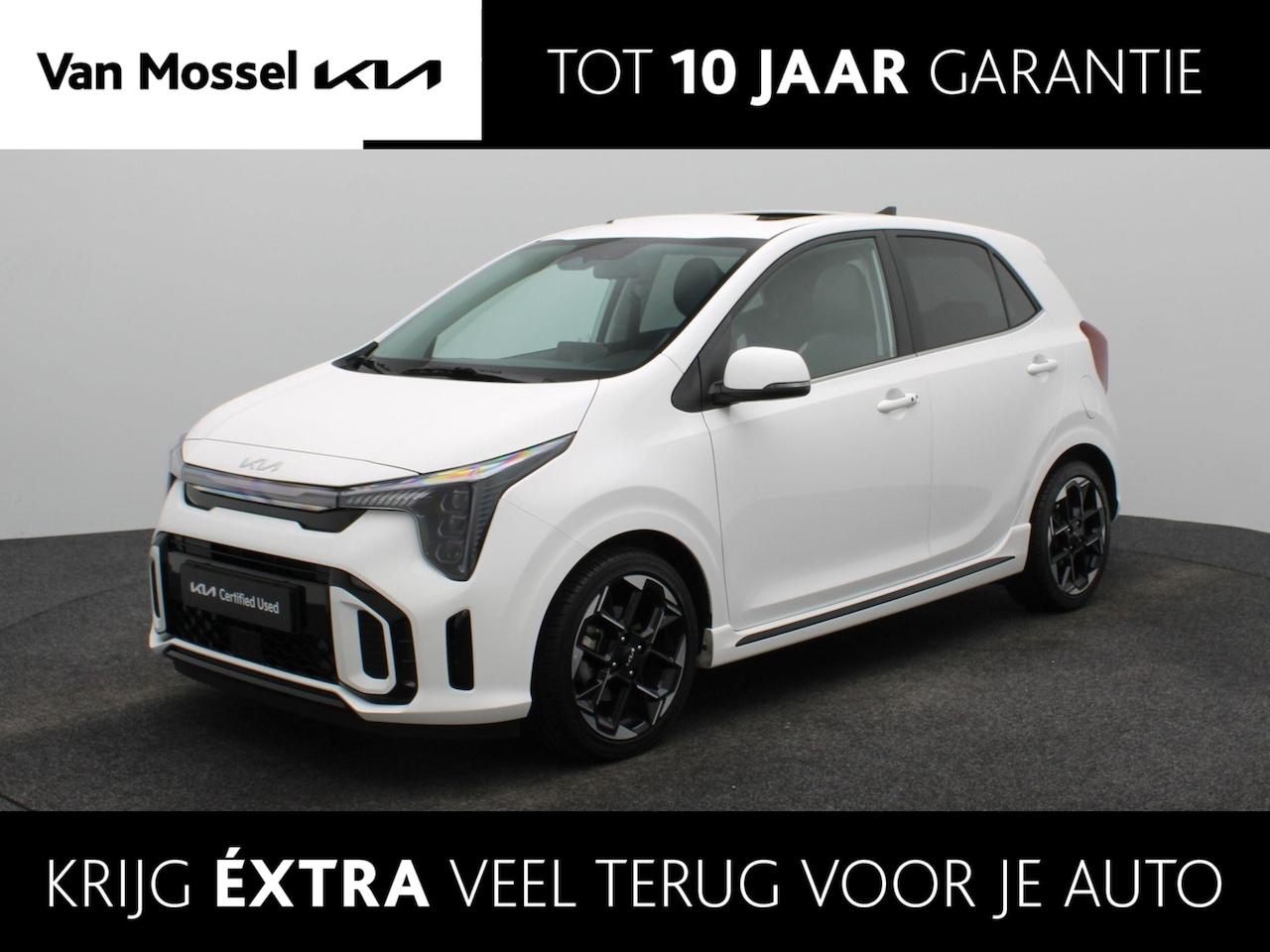 Kia Picanto - 1.0 DPI GT-Line | Stoel en Stuur Verwarming | Full LED | Leder | Camera | Climate Control - AutoWereld.nl