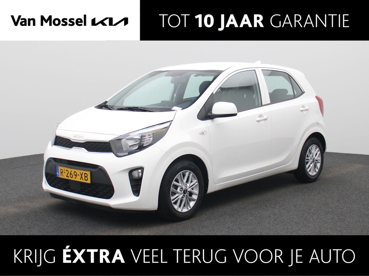 Kia Picanto - 1.0 DPi DynamicLine | Achteruitrijcamera | Apple CarPlay | Cruise Control | Airco | AUTOMA - AutoWereld.nl