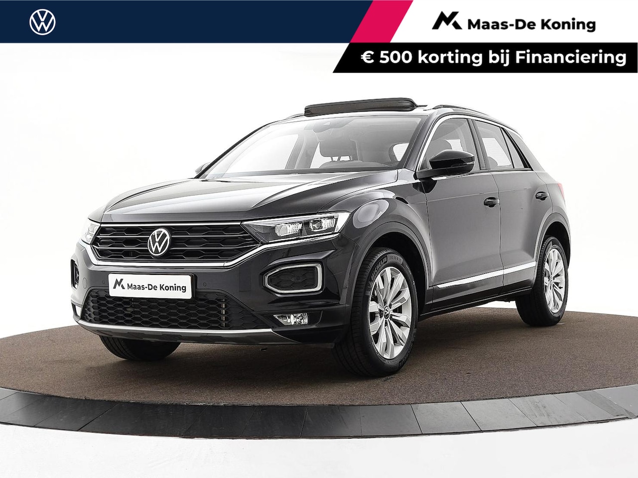 Volkswagen T-Roc - 1.5 TSI 150pk DSG Sport · Panoramadak · Camera · Keyless · Apple/Android Car Play · Naviga - AutoWereld.nl