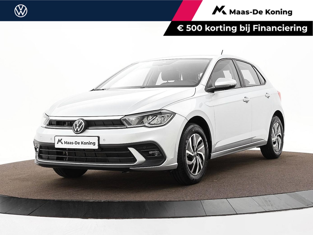 Volkswagen Polo - 1.0 TSI 95pk DSG Life Edition · Apple/Android Car Play · Cruise Control · Clima · Verkeers - AutoWereld.nl