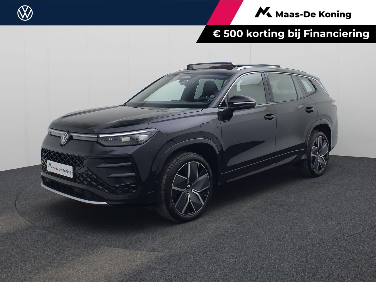 Volkswagen Tayron - 1.5eHybrid 200kW/272PK R-Line Edition DSG · Panoramadak · Camera + Parkeersensoren · Massa - AutoWereld.nl