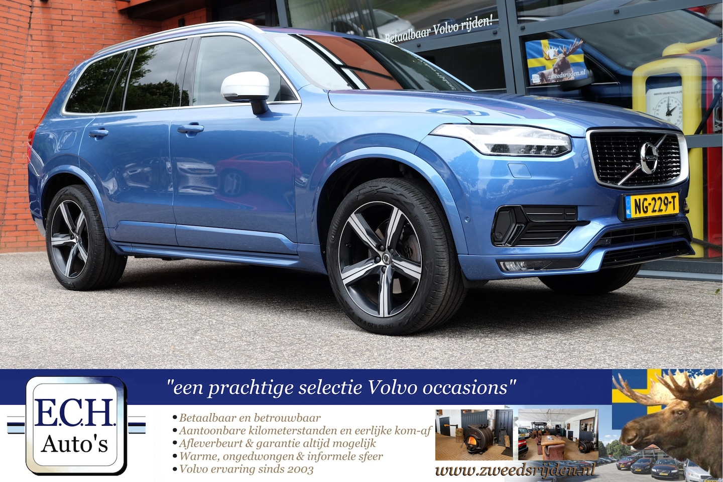 Volvo XC90 - 2.0 T5 AWD R-Design Panodak, Adaptieve CC, 7 zits, Trekhaak - AutoWereld.nl