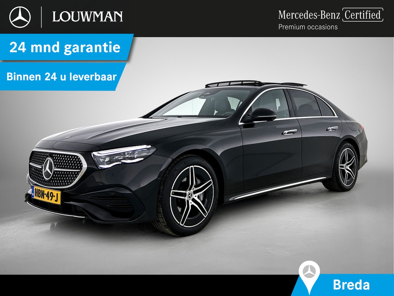 Mercedes-Benz E-klasse - 300 e AMG Plug-In Hybride | AMG Line | Panoramadak | Widescreen Dashboard | Burmester® 4D - AutoWereld.nl