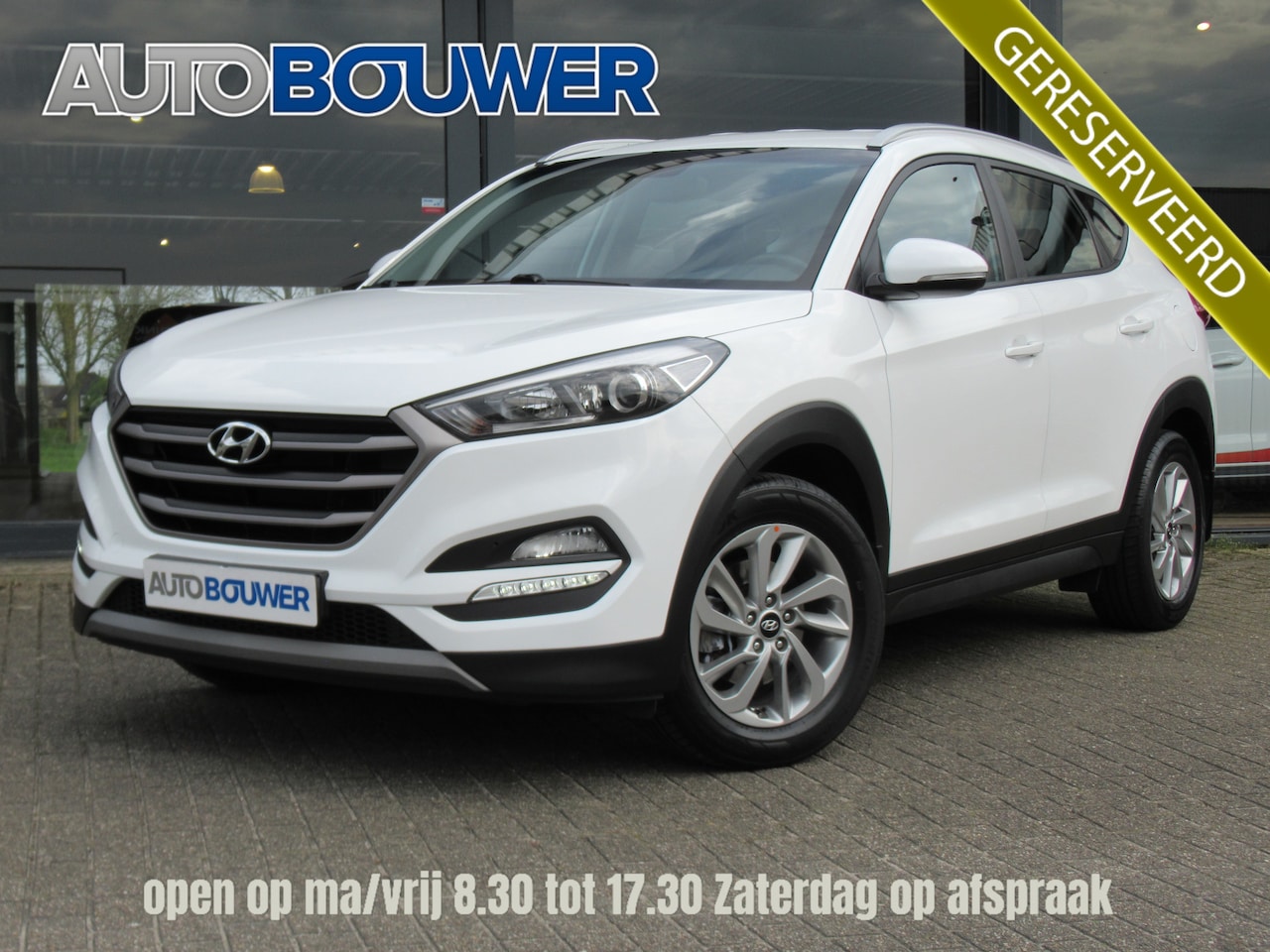Hyundai Tucson - 1.6 T-GDi Comfort 4WD Automaat 2e eigen | dealer onderh | tr.haak | navi | cruise - AutoWereld.nl
