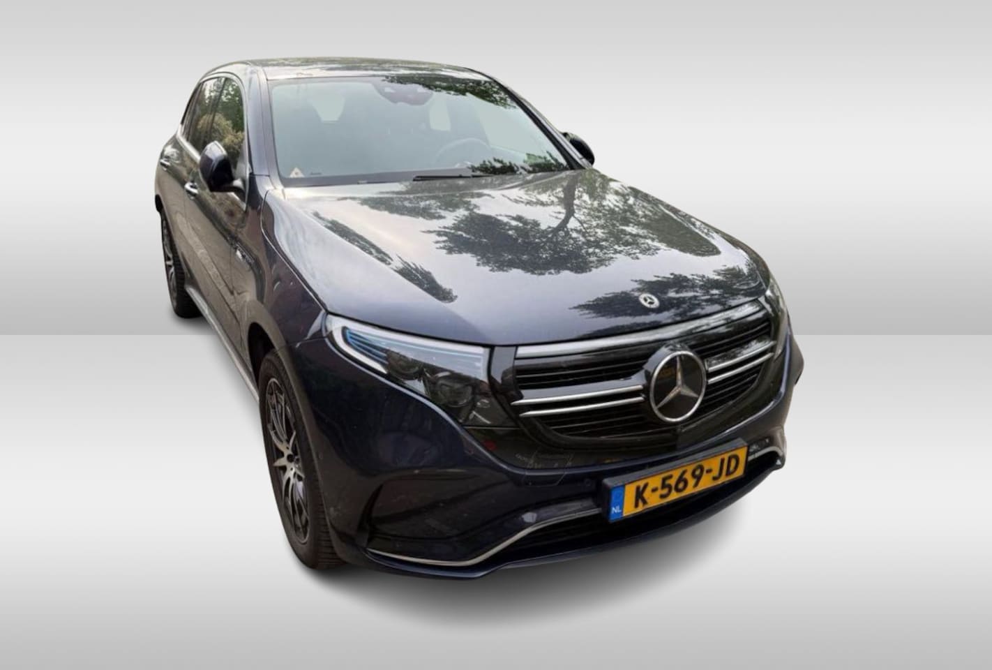 Mercedes-Benz EQC - 400 4MATIC Business Solution AMG 80 kWh / Trekhaak / Schuifdak / 360Camera / Head-up / Bur - AutoWereld.nl
