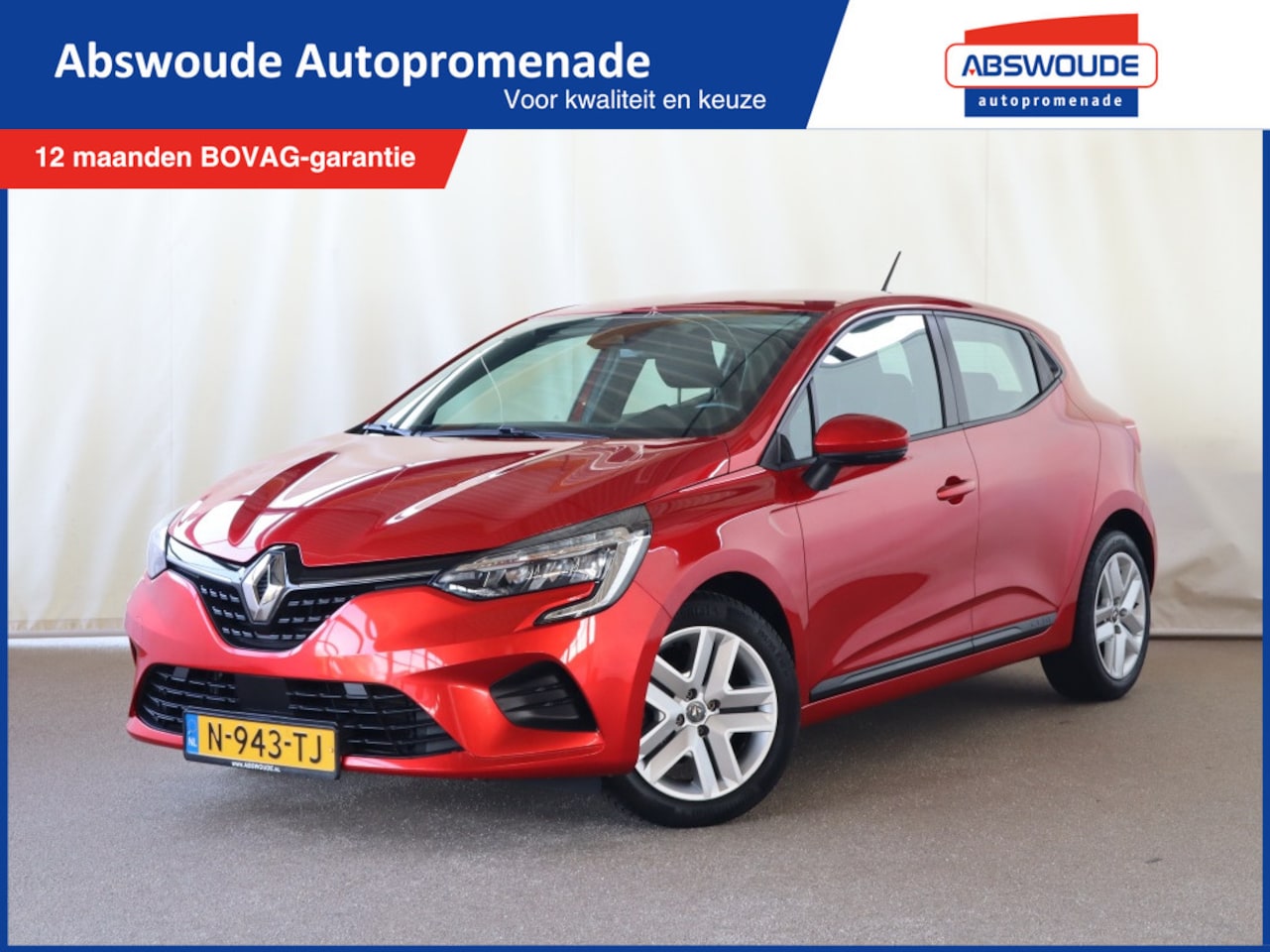 Renault Clio - 1.0 TCe Zen | Navigatie | parkeersensoren achter - AutoWereld.nl