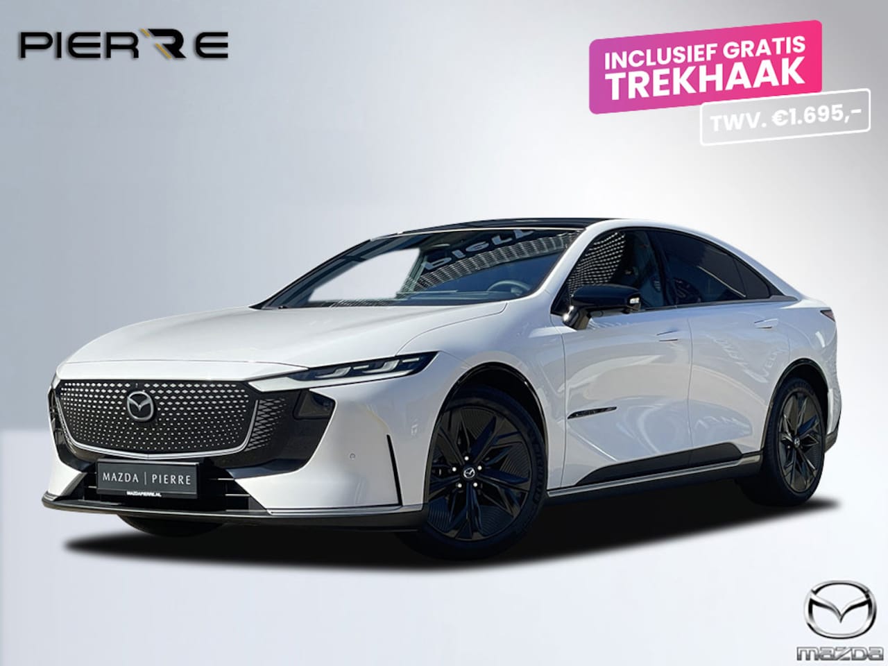 Mazda 6e - Takumi Business Edition 68.8 kWh | BLACK PAKKET | ZWART LEDER | 360 CAMERA | PANO | GRATIS - AutoWereld.nl