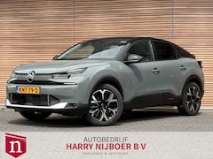 Citroën Ë-C4 - Max 156pk Extended range 54 kWh Navi / Carplay/ HUD / 360 Camera / leder / Cruise control