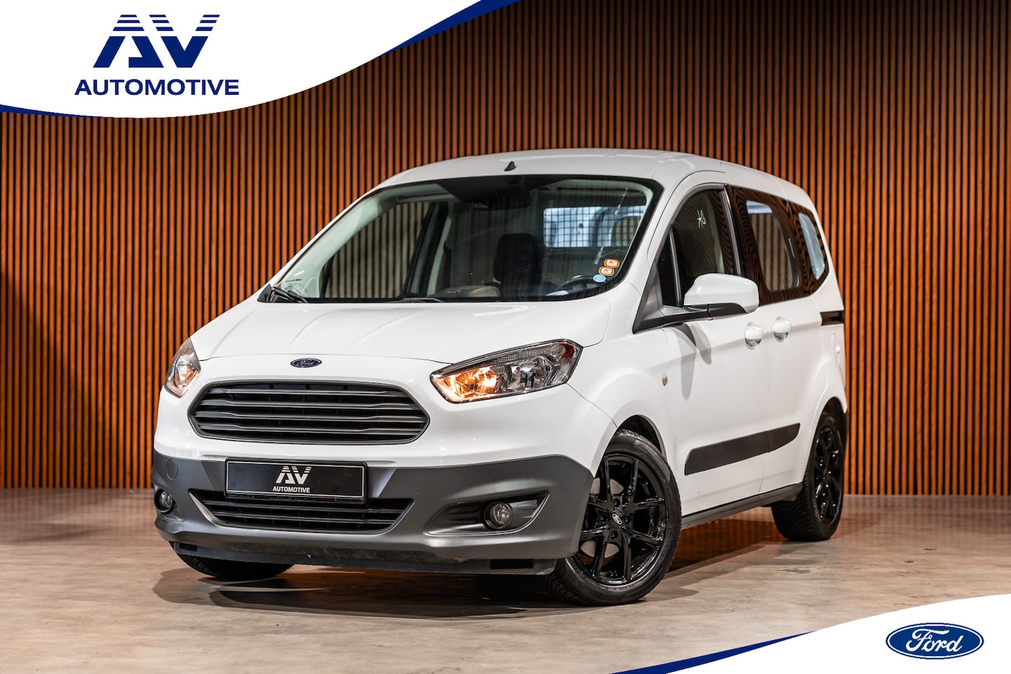 Ford Transit Courier - 1.0 100 PK | Marge | BTW & BPM Vrij | L+R Schuifdeur | Airco | Stoelverwarming | MF Stuur - AutoWereld.nl