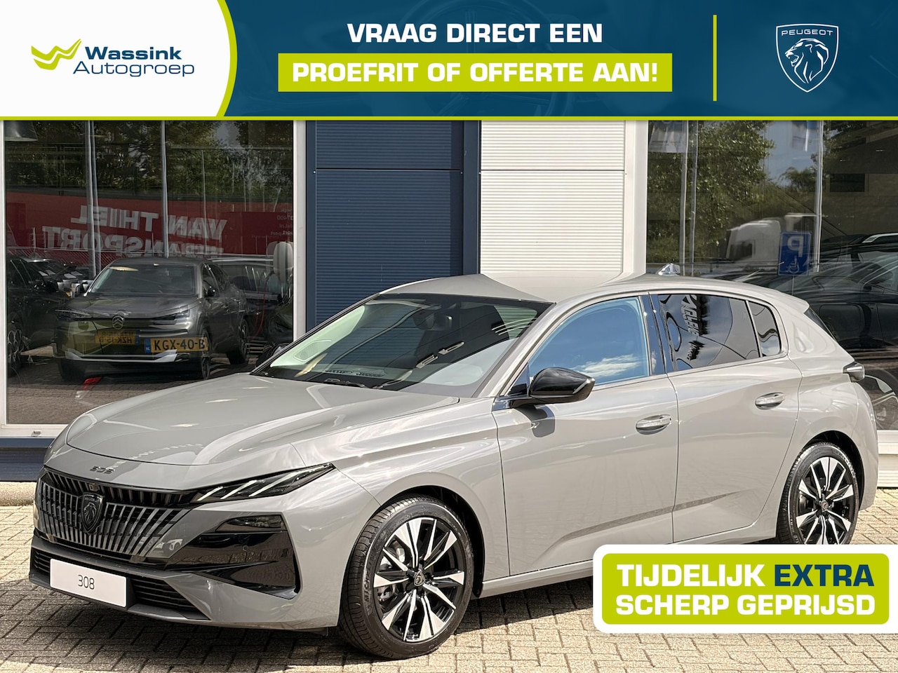 Peugeot 308 - 1.2 Hybrid 145 e-DCS6 Allure | Parkeercamera | Apple Carplay & Android Auto | Cruise Contr - AutoWereld.nl