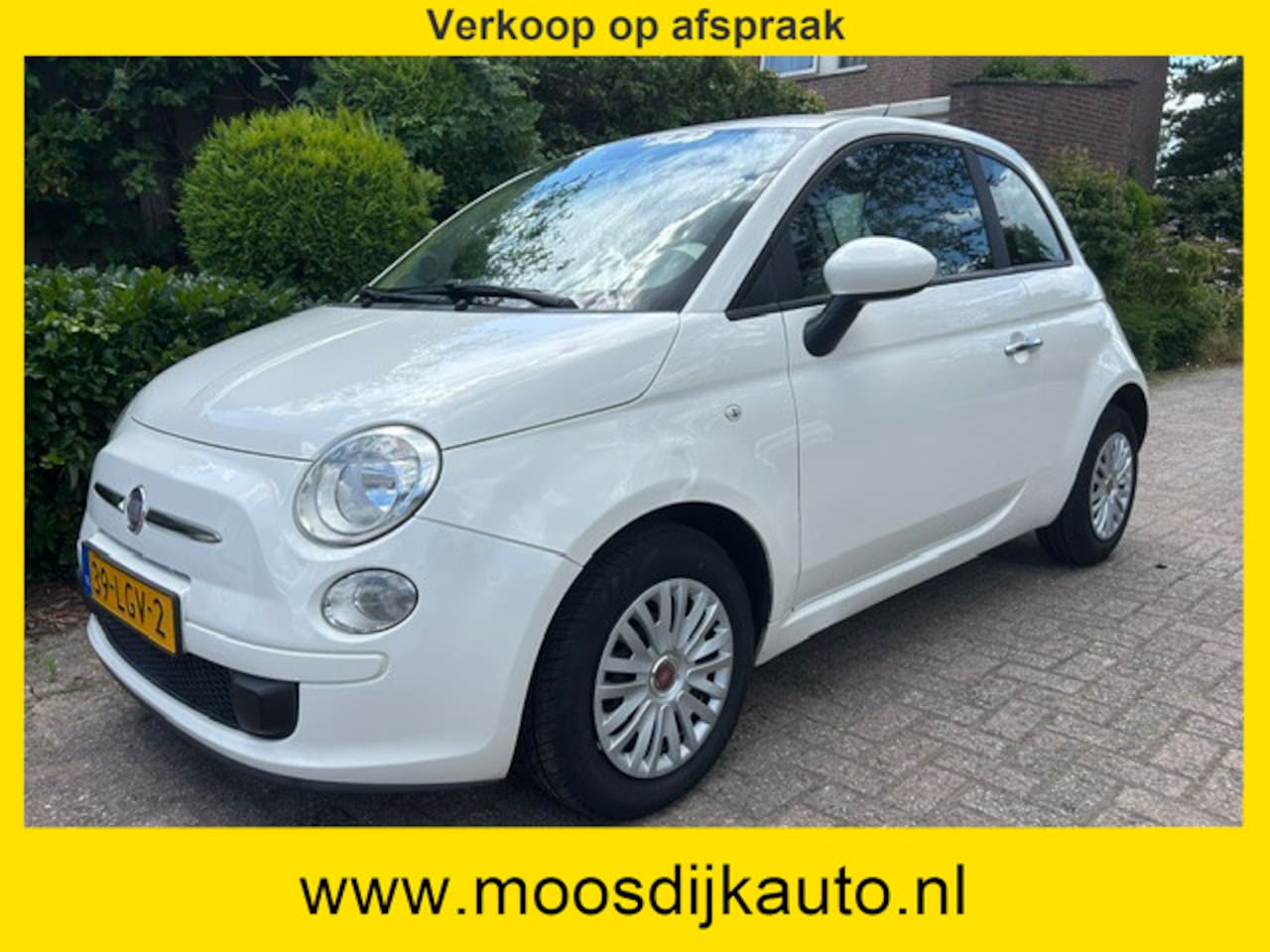Fiat 500 - 1.2 Pop Airco/ Origineel NL auto/ met NAP/ Nw-APK/ // Verkoop op afspraak 06-53226433 // - AutoWereld.nl