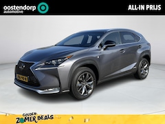 Lexus NX - 300h AWD F Sport Line | Navigatie| Stoelverwarming | Rood lederen bekleding | Elektrische