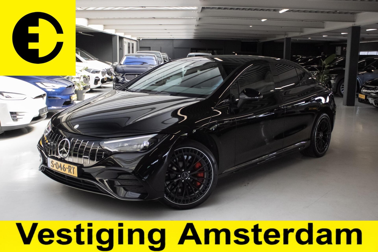 Mercedes-Benz EQE - AMG 53 4MATIC+ 90 kWh | Stoelverkoeling | 360 garden camera | Incl.BTW - AutoWereld.nl
