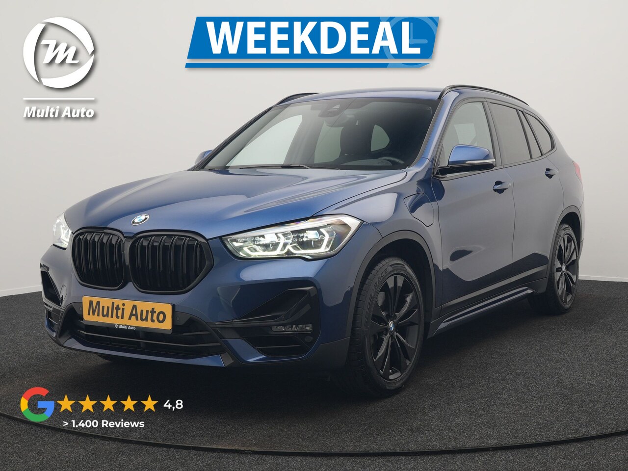 BMW X1 - xDrive25e Sportline PHEV 221pk Dealer O.H. | Trekhaak Afn. | Camera | Adaptive LED | Hifi - AutoWereld.nl